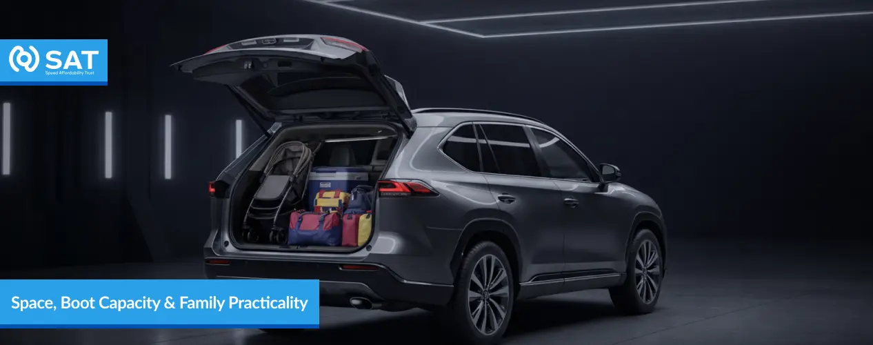 Space, Boot Capacity  Family Practicality